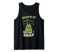 OVNI Avistamientos Cósmico Explorador Club Teoría de la Conspiración Alien Camiseta sin Mangas