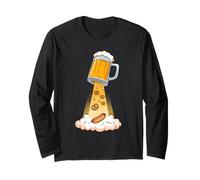 OVNI Jarra Hotdog Pan Alcohol Cervezas Beber Manga Larga