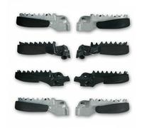OVNI - Protectores para estriberas supermotard compatibles con YAMAHA, Plástico, Ajuste específico del vehículo, Trasera, Moto de calle, Moto de campo