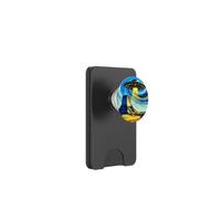 OVNI sobre la Torre del Diablo, Van Gogh Starry Night Style PopSockets PopWallet para MagSafe