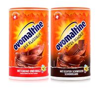 Ovomaltine Polvo de bebida 450 g de chocolate en polvo, 500 g de polvo Cassic, 2 unidades