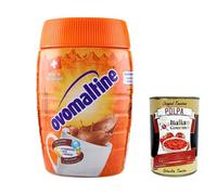 Ovomaltine - Preparación soluble para bebidas a base de malta de cebada y cacao con vitaminas y minerales, 400 g + Polpa italiana Gourmet 400 g
