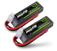 OVONIC 3S Batería Lipo 2200 mAh 50C 11,1 V con Conector Deans para RC Coche Barco Camión Avión Helicóptero Multimotor DIY (2 Unidades)