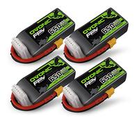 OVONIC 4s Batería Lipo 80C 650mAh 14.8V con XT30 para RC Avión Quadcopter Helicóptero FPV Racing Drone (4 Piezas)