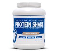Ovowhite Protein Shake 2kg (Ovowhite Instant) batido natural de proteínas 100% clara de huevo instantánea 100% Sin lactosa y Libre de lacteos (sabor cookies and cream)