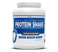 OVOWHITE Protein Shake Proteina Natural 100% sin Lactosa y Libre de Lacteos 2Kg vegetarianos Chocolate Brownie