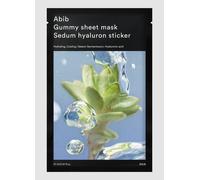 Abib Mascarilla facial de tela con ácido hialurónico Gummy Sheet Mask Sedum Hyaluron Sticker - 27 ml / 1 ud