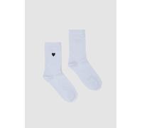 OVS, Calcetines Azul Celeste De Algodón Orgánico, Mujer, Azul Claro, Talla: 36-38