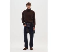 OVS, Jersey De Cuello Alto Marrón Regular Fit, Hombre, Marrón oscuro, Talla: L