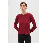 OVS, Jersey Rojo Corte Regular Con Cuello Redondo, Mujer, Rojo Cereza, Talla: 42