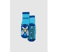 OVS KIDS, Calcetines Cortos Multicolor De Algodón Elástico Para Niños Con Sonic, Niño, Azul/azul claro, Talla: 31/33