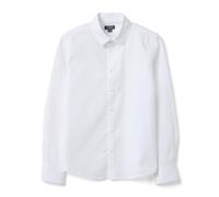OVS Kids Camisa Blanca de Puro Algodón para Niño, Corte Regular