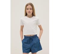 OVS KIDS, Camiseta Ajustada De Algodón Blanco Elástico Para Niña, Niña, Blanco óptico, Talla: 11-12