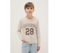 OVS KIDS, Camiseta Beige Para Chico De Ajuste Regular En Puro Algodón Con Estampado, Niño, Beige Claro, Talla: 12-13