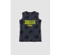 OVS KIDS, Camiseta De Tirantes Gris De Algodón Puro Para Niños En Ajuste Oversize Con Estampado, Niño, Gris oscuro, Talla: 7-8