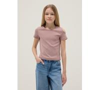 OVS KIDS, Camiseta Rosa De Algodón Elástico De Manga Corta, Niña, Rosa pastel, Talla: 13-14