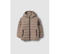 OVS KIDS, Cazadora Ultralight Beige Acolchada Con Capucha Y Cremallera Para Niño, Niño, Beige Oscuro, Talla: 7-8