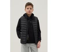 OVS KIDS, Chaleco Acolchado Negro Para Niño De Ajuste Regular Con Capucha, Niño, Gunmetal, Talla: 10-11