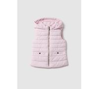 OVS KIDS, Chaleco Rosa Acolchado De Niña Ajuste Regular Con Capucha, Niña, Rosa Claro, Talla: 8-9