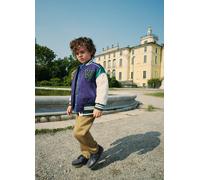 OVS KIDS, Chaqueta Infantil En Tejido Multicolor Azul Ajuste Regular, Niño, White/Blue/Green, Talla: 4-5