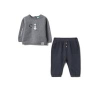 OVS KIDS Conjunto gris de bebé en algodón orgánico puro con estampado de 101 Dálmatas