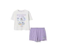 OVS Kids Pijama Corto Multicolor para niña de algodón Puro con Stitch