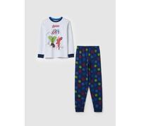 OVS KIDS, Pijama De Algodón Orgánico Con Estampado Los Vengadores, Niño, Azul/gris, Talla: 8-9