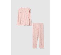 OVS KIDS, Pijama Largo Rosa De Algodón Orgánico, Niña, Rosa, Talla: 8-9