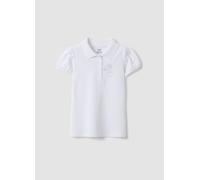 OVS KIDS, Polo Blanco De Niña En Algodón Puro Regular Fit Con Cereza, Niña, Blanco óptico, Talla: 8-9