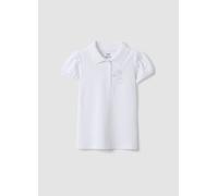 OVS KIDS, Polo Blanco De Niña En Algodón Puro Regular Fit Con Cereza, Niña, Blanco óptico, Talla: 9-10