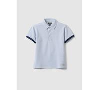 OVS KIDS, Polo De Algodón Elástico Con Cuadros Multicolores Para Niños, Ajuste Regular, Niño, Blanco/azul, Talla: 8-9