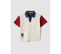 OVS KIDS, Polo Multicolor De Algodón Puro Para Niño - Corte Oversize, Niño, Blanco/azul/rojo, Talla: 8-9