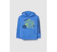 OVS KIDS, Sudadera Con Capucha Y Estampado "n. York City", Niño, Blu Bluette, Talla: 4-5