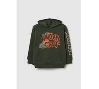 OVS KIDS, Sudadera Con Capucha Y Estampado "n. York City", Niño, Verde musgo, Talla: 4-5