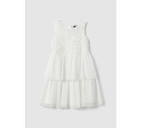 OVS KIDS, Vestido Blanco De Algodón Puro Ajuste Regular Para Niñas, Niña, Blanco óptico, Talla: 6-7