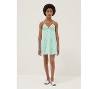 OVS KIDS, Vestido Mini Verde De Algodón Puro Con Tirantes Finos, Niña, Verde, Talla: 14-15