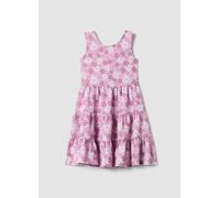 OVS KIDS, Vestido Rosa Sin Mangas De Tejido Elástico Con Estampado Floral, Niña, Morado, Talla: 9-10