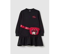 OVS KIDS, Vestido Sudadera Con Minnie Y Bolso Pequeño Decorativo, Niña, Negro, Talla: 9-10