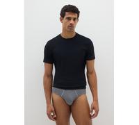 OVS, Pack De Braguitas Multicolor De Algodón Elástico, Hombre, Negro/Blanco/Gris, Talla: L