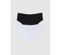 OVS, Pack Dos Hipsters Con Ribete De Encaje, Mujer, Blanco/negro, Talla: 5