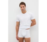 OVS, Pack Triple De Boxers De Mezcla De Algodón Elástico Blanco Ajuste Regular, Hombre, Blanco óptico, Talla: XXL