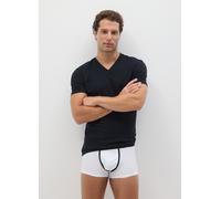 OVS, Set De 3 Camisetas De Hombre En Algodón Puro Negro Regular Fit, Hombre, Gunmetal, Talla: S