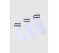 OVS, Set De Tripack De Calcetines De Mezcla De Algodón Multicolor, Hombre, Blanco/gris, Talla: 38/42