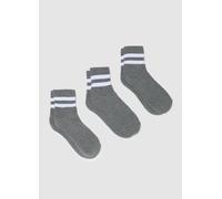 OVS, Set Tripack De Calcetines En Mezcla De Algodón Multicolor, Hombre, Gris, Talla: 43/46
