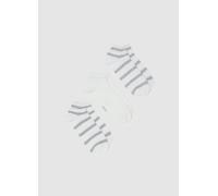 OVS, Set Tripack De Calcetines Multicolores De Mezcla De Algodón, Mujer, Blanco/gris, Talla: 36-38