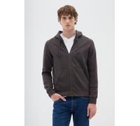 OVS, Sudadera Marrón Con Capucha Y Cremallera, Hombre, Negro, Talla: L