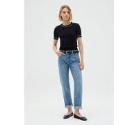 OVS, Top De Mujer En Mezcla De Viscosa Multicolor Ajuste Regular, Mujer, Blanco/negro, Talla: 42