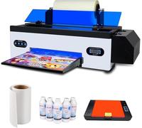 Ovsuqu Impresora DTF A3 1390 con sistema de circulación de tinta blanca, máquina de impresión de transferencia DTF para camisetas e impresión de tela