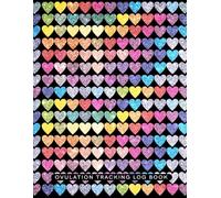 Ovulation Tracking Log Book: 65 Pages Easy-Carry Slim Log Book With Tables | Manual Pregnancy Test Strip & Ovulation Test Strips Paper Progression Recording Glittering Colorful Love Fertility Journal