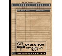 Ovulation Tracking Log Book: Pregnancy tracking diary for your TTC journey | identify your individual menstrual cycles & Fertility Monitoring